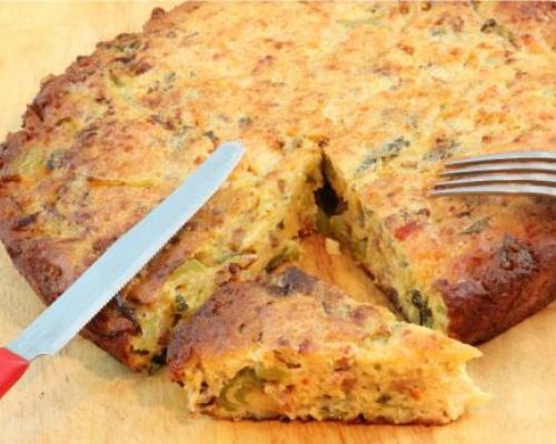 Sausage and Peppers Frittata
